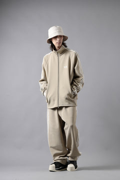 画像をギャラリービューアに読み込む, Y-3 Yohji Yamamoto THREE STRIPES TRACK JACKET (KHAKI x OFF WHITE)