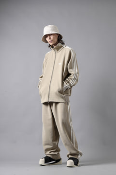 画像をギャラリービューアに読み込む, Y-3 Yohji Yamamoto THREE STRIPES TRACK JACKET (KHAKI x OFF WHITE)