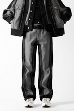 Load image into Gallery viewer, Feng Chen Wang RAW EDGE PATCHWORK TROUSERS (BLACK)