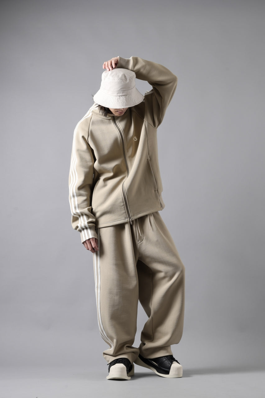 画像をギャラリービューアに読み込む, Y-3 Yohji Yamamoto THREE STRIPES TRACK JACKET (KHAKI x OFF WHITE)