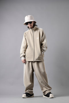 画像をギャラリービューアに読み込む, Y-3 Yohji Yamamoto THREE STRIPES TRACK PANTS (KHAKI x OFF WHITE)