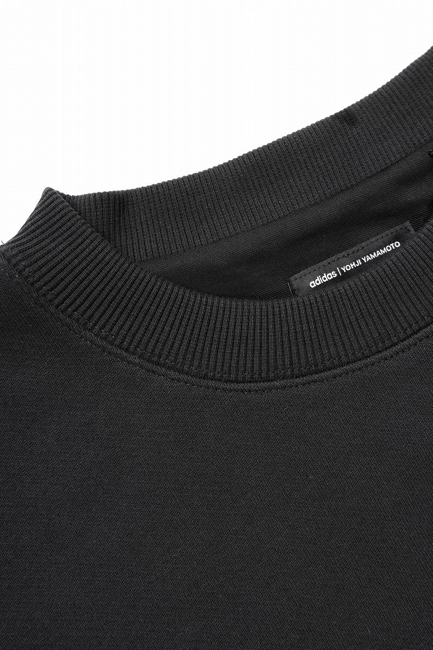 画像をギャラリービューアに読み込む, Y-3 Yohji Yamamoto GRAPHIC CREW SWEAT (BLACK)
