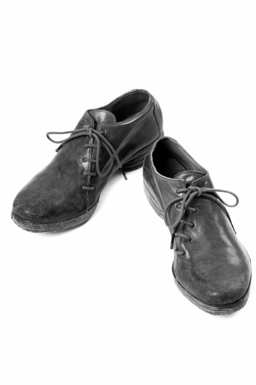 incarnation x DEVOA HORSE LEATHER DERBY SHOES / OBJECT DYED (FADE GREY)