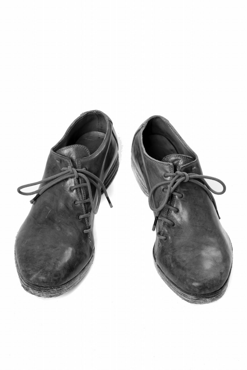 incarnation x DEVOA HORSE LEATHER DERBY SHOES / OBJECT DYED (FADE GREY)