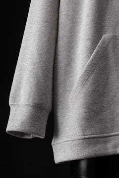 画像をギャラリービューアに読み込む, A.F ARTEFACT ASYMMETRY LOOP HEM TOP / COPE KNIT JERSEY (LIGHT GREY)