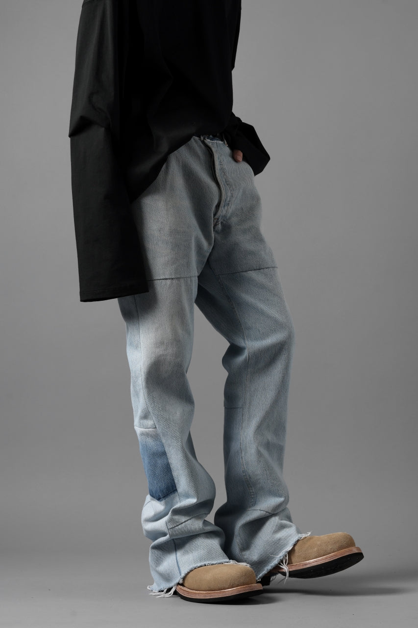 画像をギャラリービューアに読み込む, READYMADE DENIM PANTS - FLARE / (BLUE #G)