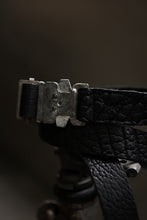 画像をギャラリービューアに読み込む, ierib detachable buckle belt / one piece rough bull (BLACK)