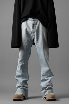 画像をギャラリービューアに読み込む, READYMADE DENIM PANTS - FLARE / (BLUE #C)