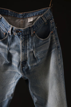画像をギャラリービューアに読み込む, CHANGES REMAKE DENIM PANTS / VINTAGE LEVI’S JEANS (INDIGO #B)