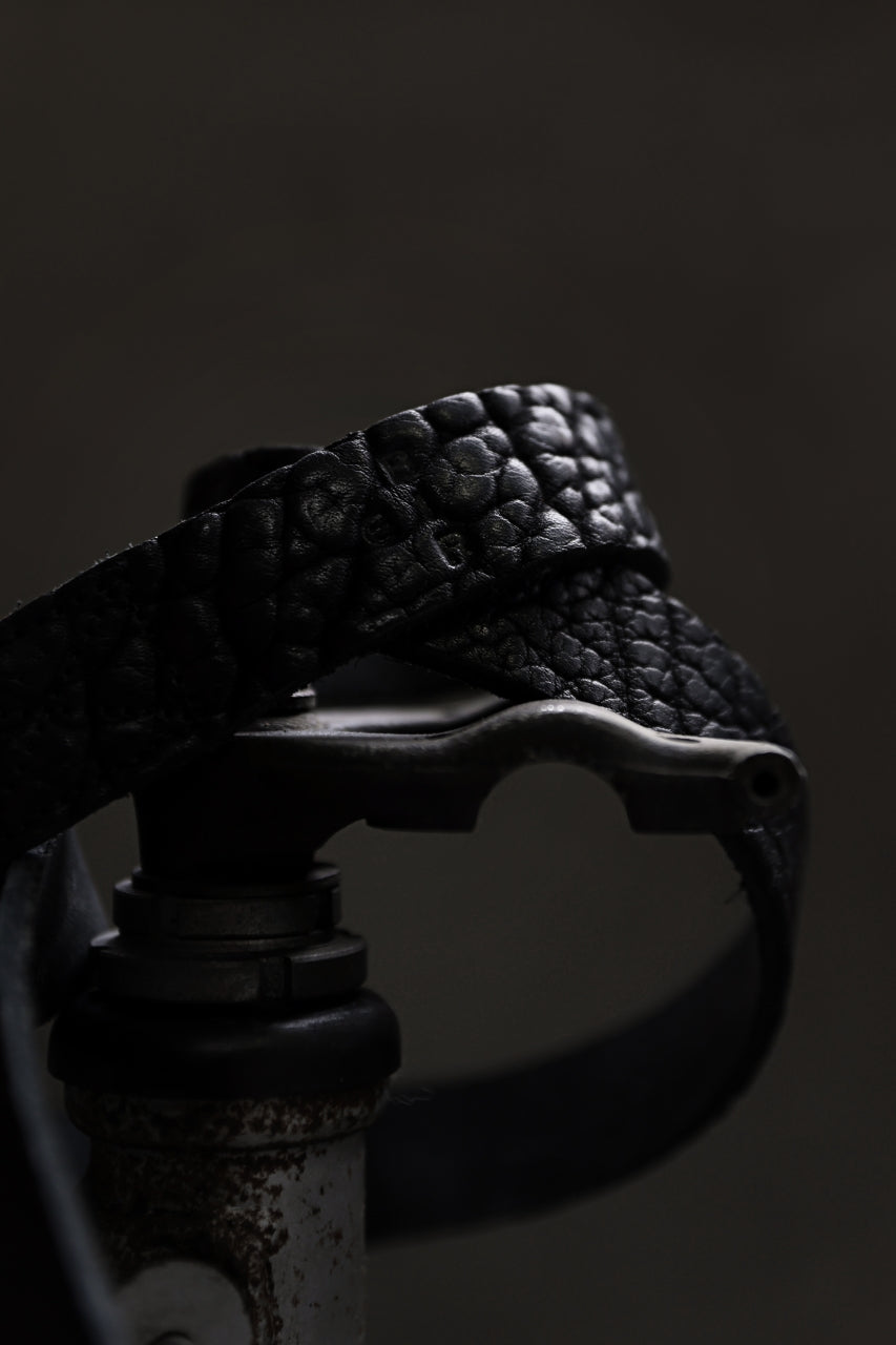 画像をギャラリービューアに読み込む, ierib detachable buckle belt / one piece rough bull (BLACK)