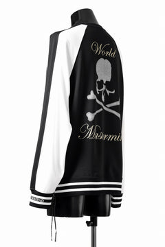 画像をギャラリービューアに読み込む, MASTERMIND WORLD SOUVENIR SWEATSHIRT / REGULAR FIT (BLACK x WHITE)