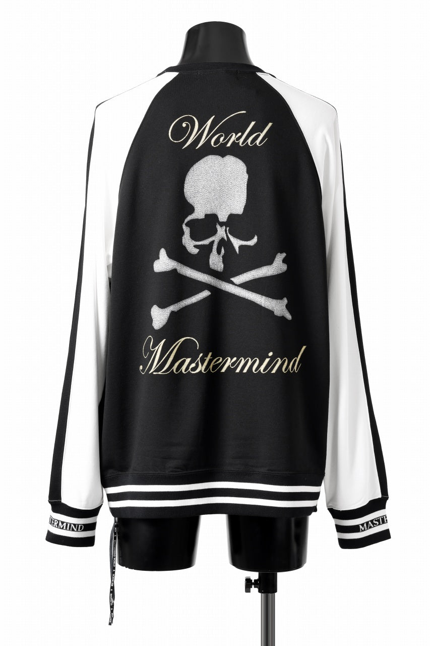 画像をギャラリービューアに読み込む, MASTERMIND WORLD SOUVENIR SWEATSHIRT / REGULAR FIT (BLACK x WHITE)