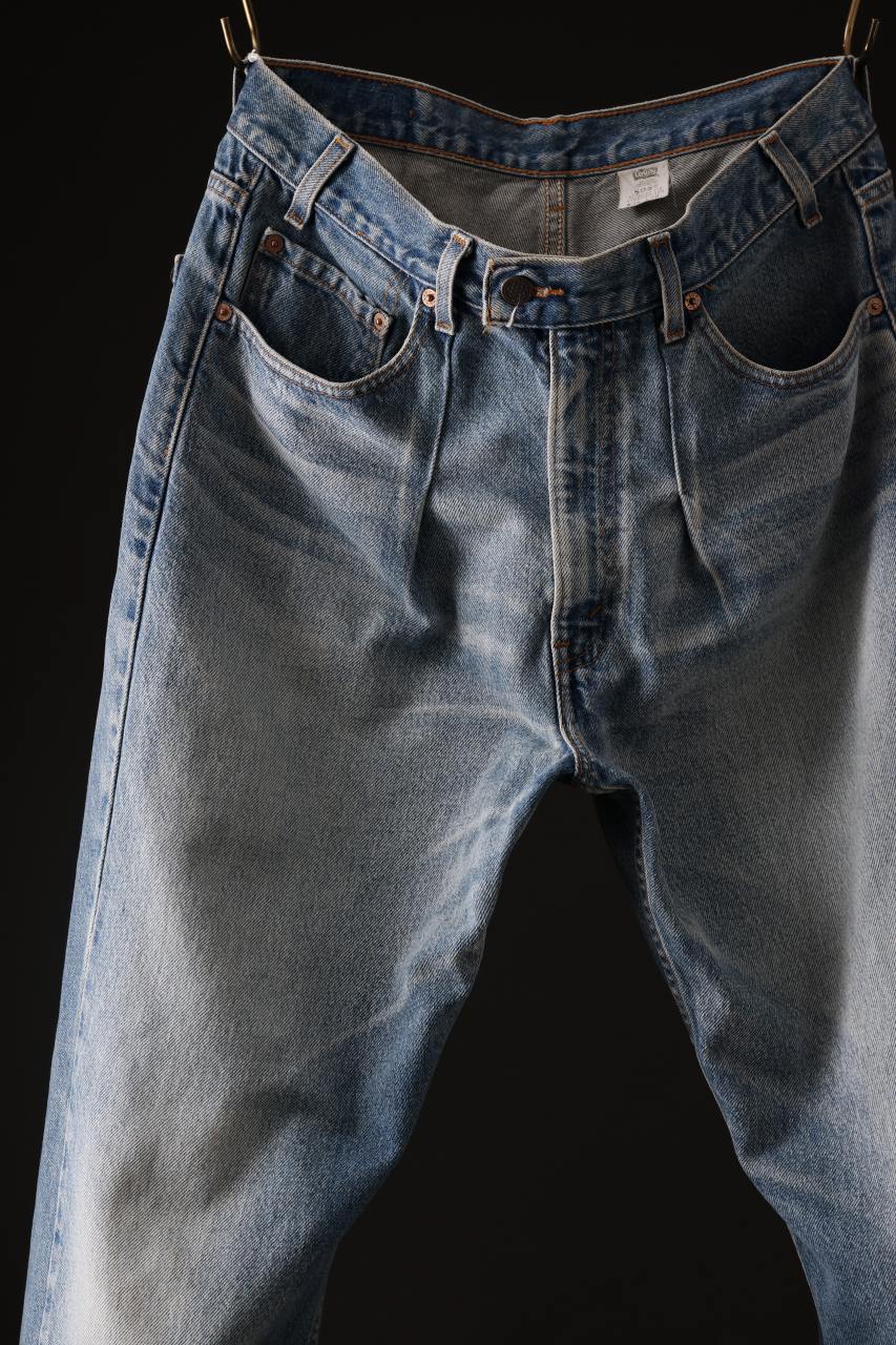 画像をギャラリービューアに読み込む, CHANGES REMAKE DENIM PANTS / VINTAGE LEVI’S JEANS (INDIGO #B)