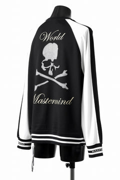 画像をギャラリービューアに読み込む, MASTERMIND WORLD SOUVENIR SWEATSHIRT / REGULAR FIT (BLACK x WHITE)