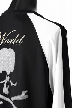 画像をギャラリービューアに読み込む, MASTERMIND WORLD SOUVENIR SWEATSHIRT / REGULAR FIT (BLACK x WHITE)
