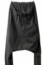 Load image into Gallery viewer, m.a+ elastic waist low crotch 2 pocket pants / P571/MJP1 (CARBON)