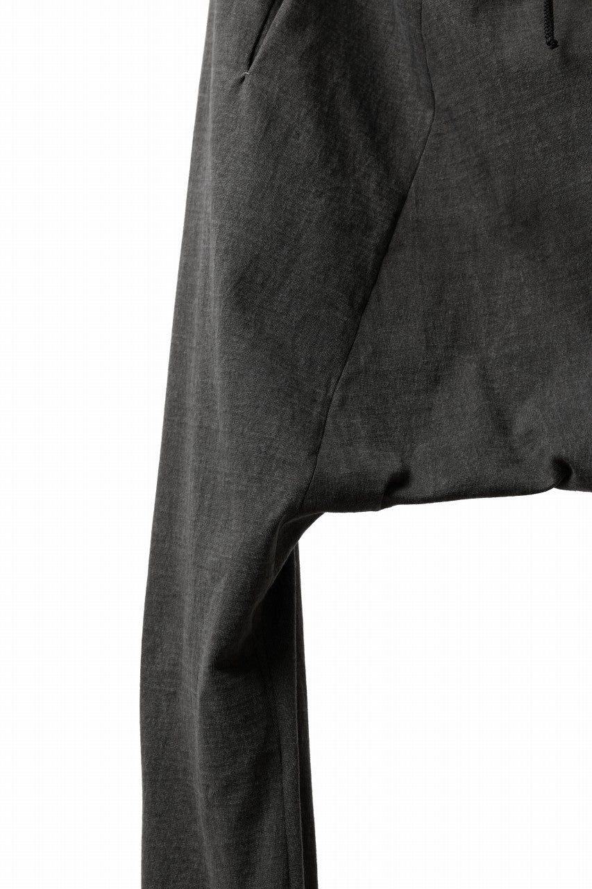 Load image into Gallery viewer, m.a+ elastic waist low crotch 2 pocket pants / P571/MJP1 (CARBON)