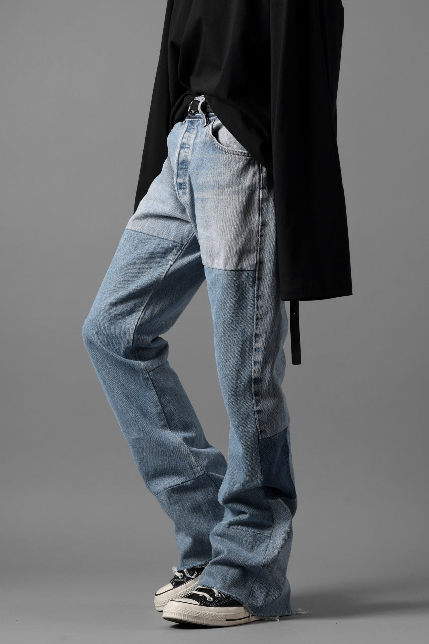 画像をギャラリービューアに読み込む, READYMADE DENIM PANTS - FLARE / (BLUE #D)