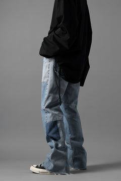 画像をギャラリービューアに読み込む, READYMADE DENIM PANTS - FLARE / (BLUE #G)