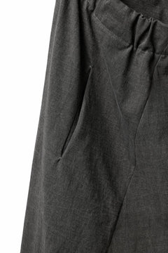 Load image into Gallery viewer, m.a+ elastic waist low crotch 2 pocket pants / P571/MJP1 (CARBON)