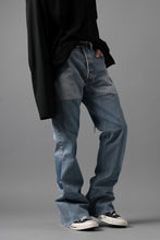 画像をギャラリービューアに読み込む, READYMADE DENIM PANTS - FLARE / (BLUE #E)