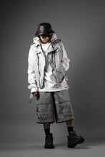 画像をギャラリービューアに読み込む, ISAMU KATAYAMA BACKLASH JP-CALF NATURAL DYED GARMENT-WASH DOUBLE RIDERS VEST (WHITE)