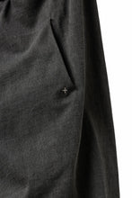 Load image into Gallery viewer, m.a+ elastic waist low crotch 2 pocket pants / P571/MJP1 (CARBON)