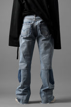 画像をギャラリービューアに読み込む, READYMADE DENIM PANTS - FLARE / (BLUE #G)