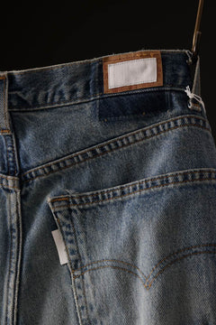 画像をギャラリービューアに読み込む, CHANGES REMAKE DENIM PANTS / VINTAGE LEVI’S JEANS (INDIGO #C)