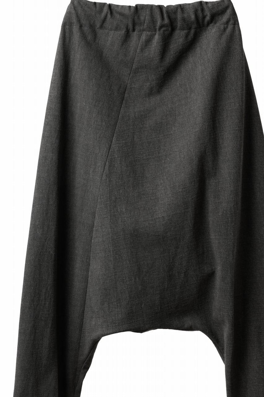 Load image into Gallery viewer, m.a+ elastic waist low crotch 2 pocket pants / P571/MJP1 (CARBON)