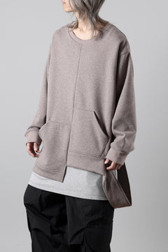 画像をギャラリービューアに読み込む, A.F ARTEFACT BOMBERHEAT® ASYMMETRY LOOP HEM TOPS (BROWN)