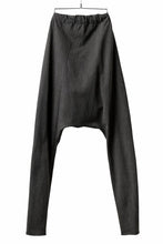 Load image into Gallery viewer, m.a+ elastic waist low crotch 2 pocket pants / P571/MJP1 (CARBON)
