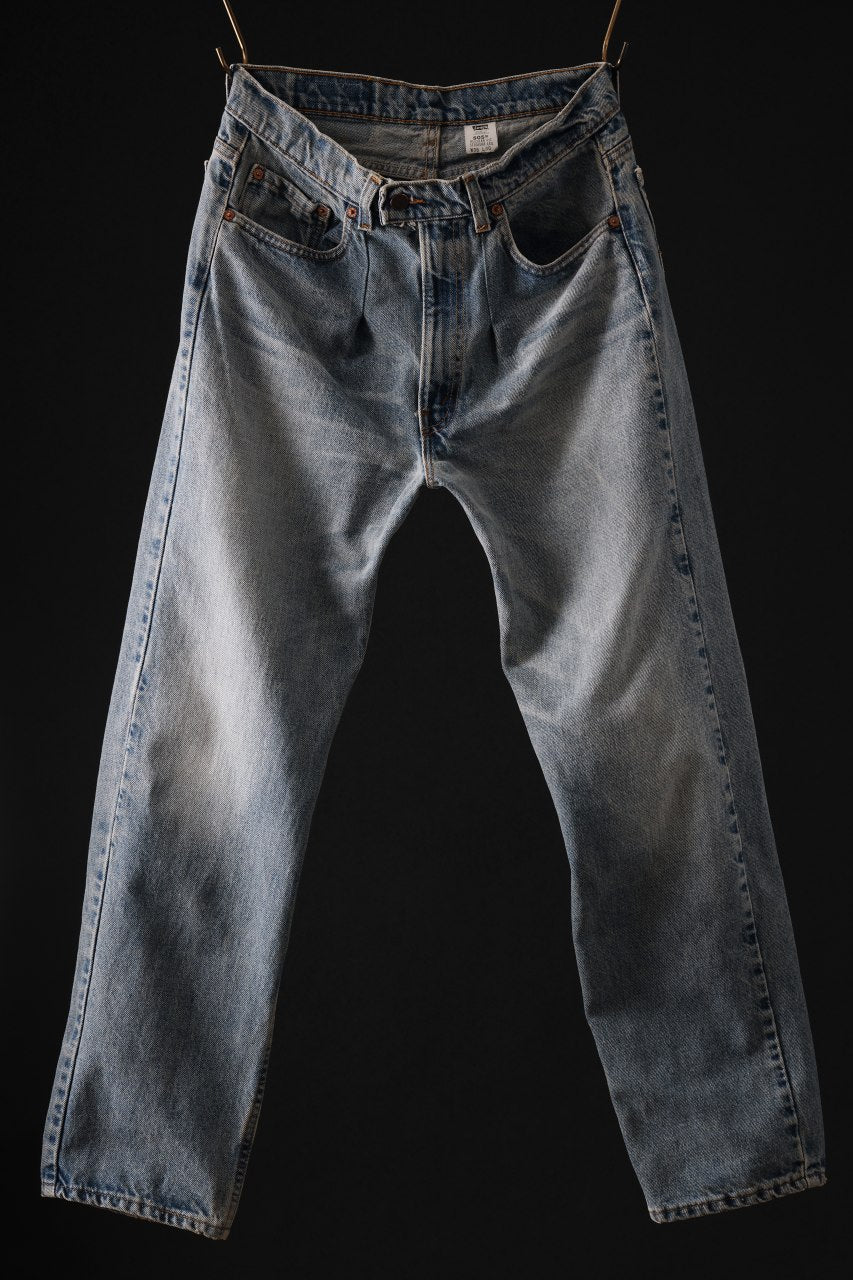 画像をギャラリービューアに読み込む, CHANGES REMAKE DENIM PANTS / VINTAGE LEVI’S JEANS (INDIGO #D)