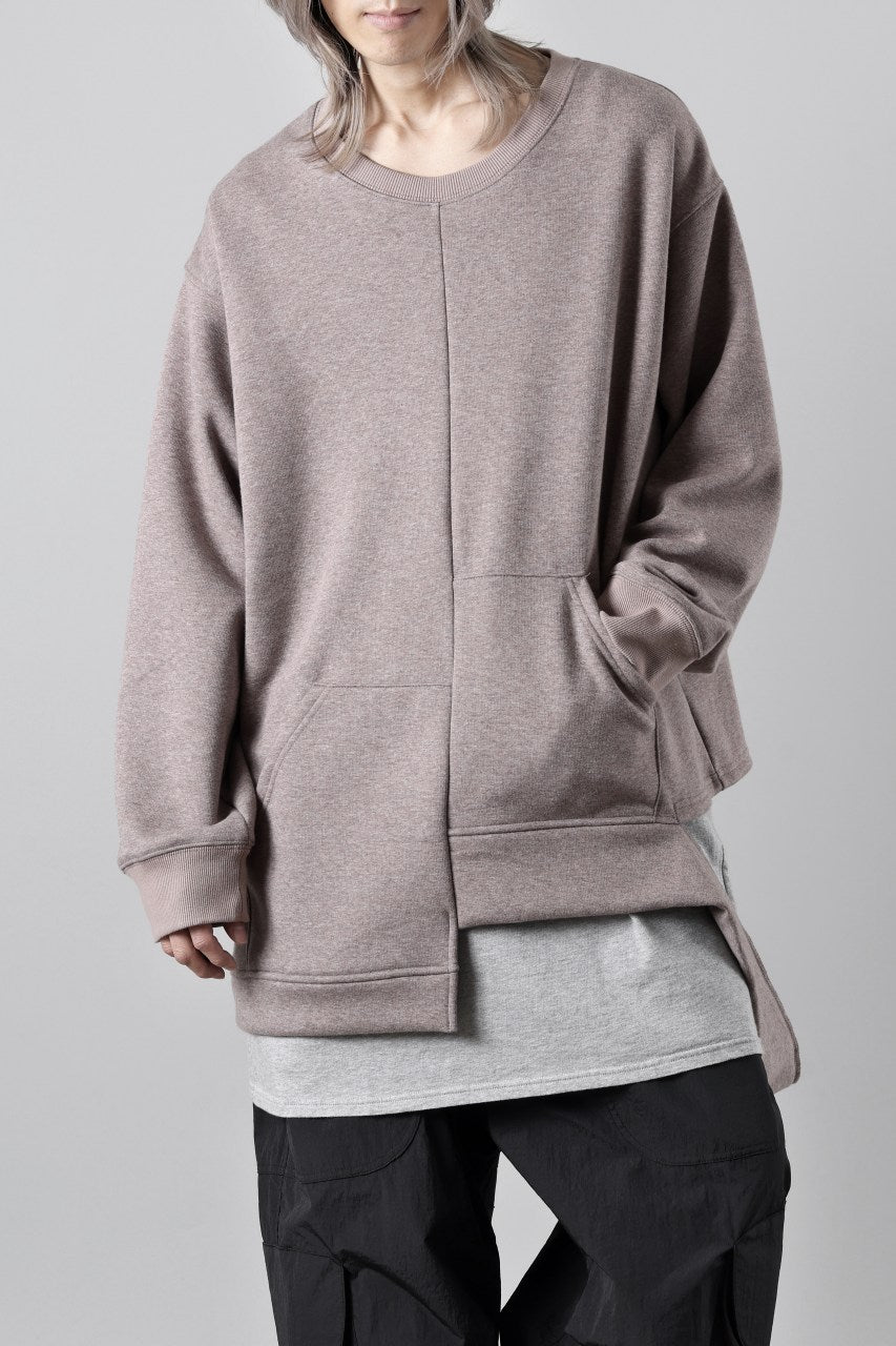 画像をギャラリービューアに読み込む, A.F ARTEFACT BOMBERHEAT® ASYMMETRY LOOP HEM TOPS (BROWN)