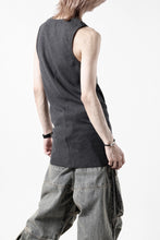 画像をギャラリービューアに読み込む, N/07 MINIMAL TANK TOP / SUPER STRETCH BARE TELECO (HEATHER GREY)