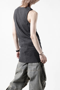 画像をギャラリービューアに読み込む, N/07 MINIMAL TANK TOP / SUPER STRETCH BARE TELECO (HEATHER GREY)