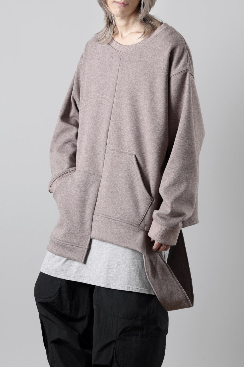 画像をギャラリービューアに読み込む, A.F ARTEFACT BOMBERHEAT® ASYMMETRY LOOP HEM TOPS (BROWN)