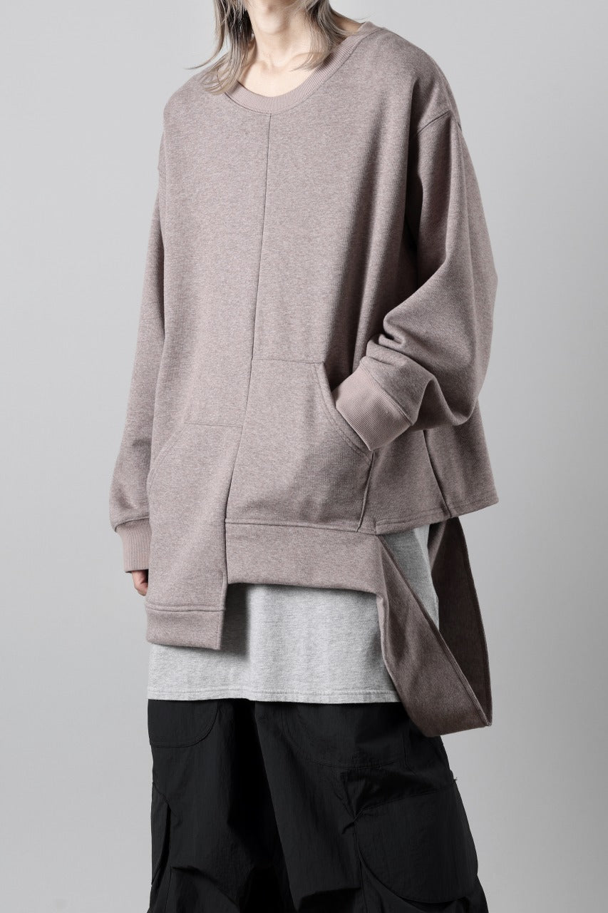 画像をギャラリービューアに読み込む, A.F ARTEFACT BOMBERHEAT® ASYMMETRY LOOP HEM TOPS (BROWN)