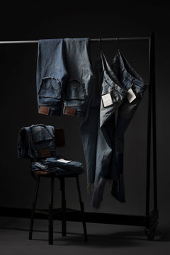 画像をギャラリービューアに読み込む, READYMADE DENIM PANTS - FLARE / (BLUE #C)