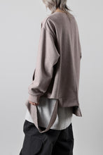 画像をギャラリービューアに読み込む, A.F ARTEFACT BOMBERHEAT® ASYMMETRY LOOP HEM TOPS (BROWN)