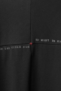 Load image into Gallery viewer, m.a+ written one piece long sleeve t-shirt / T211D/W/JM11 (BLACK)