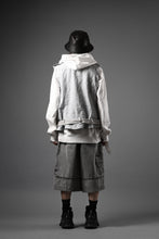 画像をギャラリービューアに読み込む, ISAMU KATAYAMA BACKLASH JP-CALF NATURAL DYED GARMENT-WASH DOUBLE RIDERS VEST (WHITE)