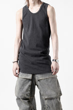 画像をギャラリービューアに読み込む, N/07 MINIMAL TANK TOP / SUPER STRETCH BARE TELECO (HEATHER GREY)