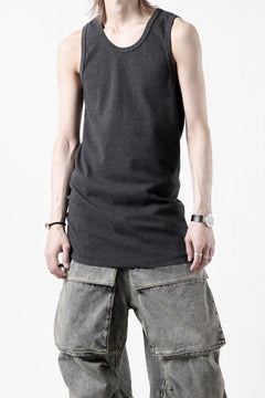 画像をギャラリービューアに読み込む, N/07 MINIMAL TANK TOP / SUPER STRETCH BARE TELECO (HEATHER GREY)
