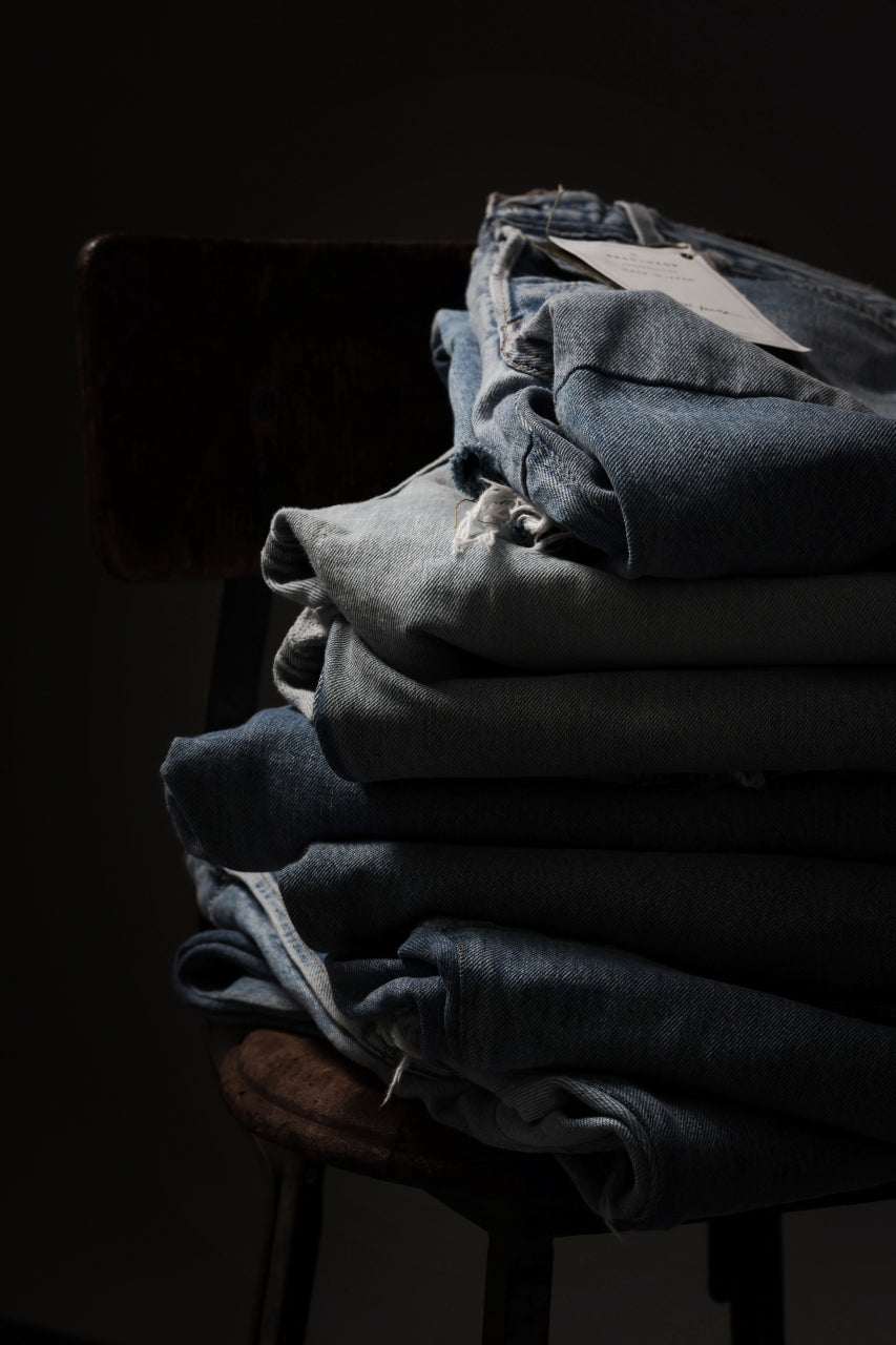 画像をギャラリービューアに読み込む, READYMADE DENIM PANTS - FLARE / (BLUE #G)