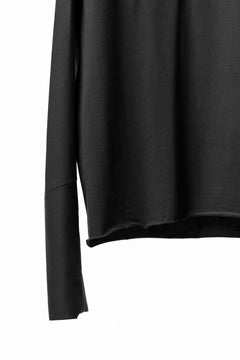 画像をギャラリービューアに読み込む, m.a+ written one piece long sleeve t-shirt / T211D/W/JM11 (BLACK)