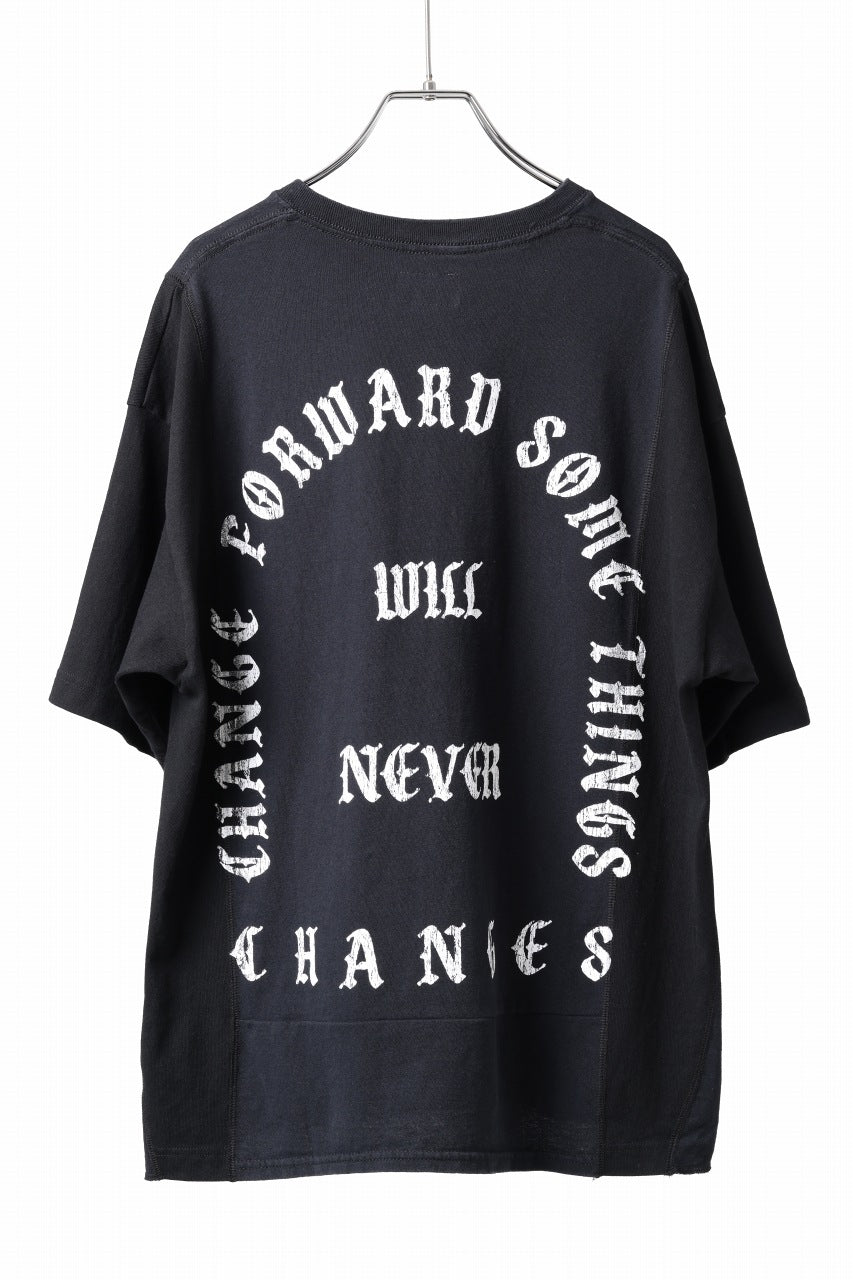 画像をギャラリービューアに読み込む, CHANGES x LOOM exclusive VINTAGE REMAKE T-SHIRT - new edition (BLACK #C)