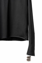 Load image into Gallery viewer, m.a+ written one piece long sleeve t-shirt / T211D/W/JM11 (BLACK)