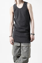 画像をギャラリービューアに読み込む, N/07 MINIMAL TANK TOP / SUPER STRETCH BARE TELECO (HEATHER GREY)