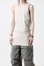 画像をギャラリービューアに読み込む, N/07 MINIMAL TANK TOP / SUPER STRETCH BARE TELECO (LIGHT BEIGE)
